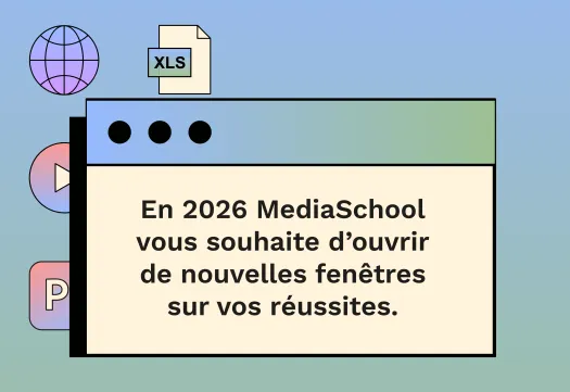 MediaSchool vous souhaite une très belle année 2026